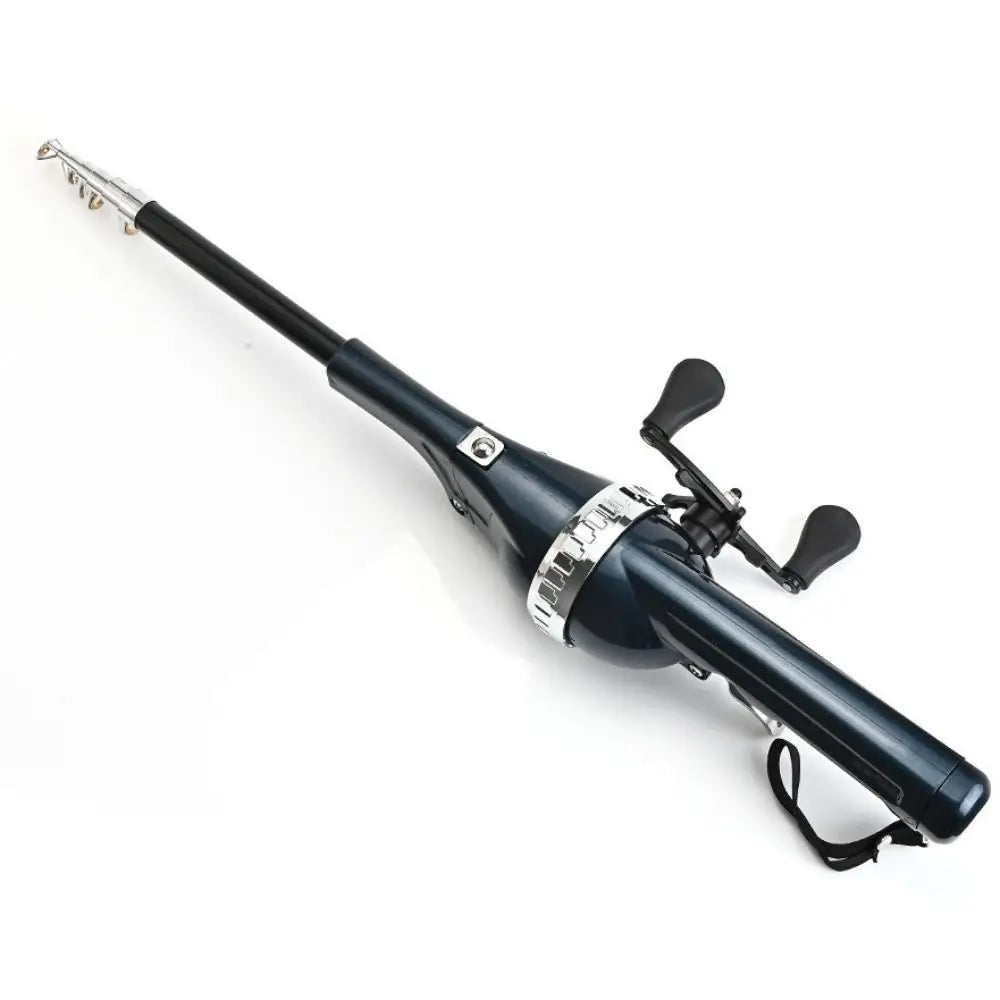 Canne à Pêche Télescopique 131 cm avec Moulinet et accessoires